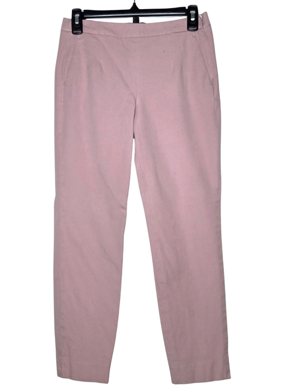 J. Crew Slim Straight Chinos in Pale Pink